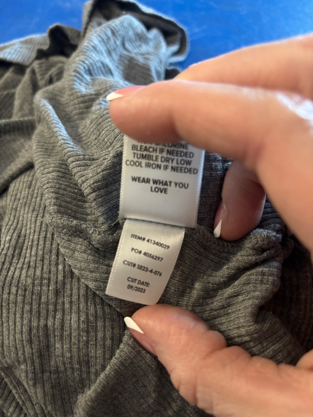 Torrid Super Soft Light Rib Knit Pajama Set - Picture 5 of 11